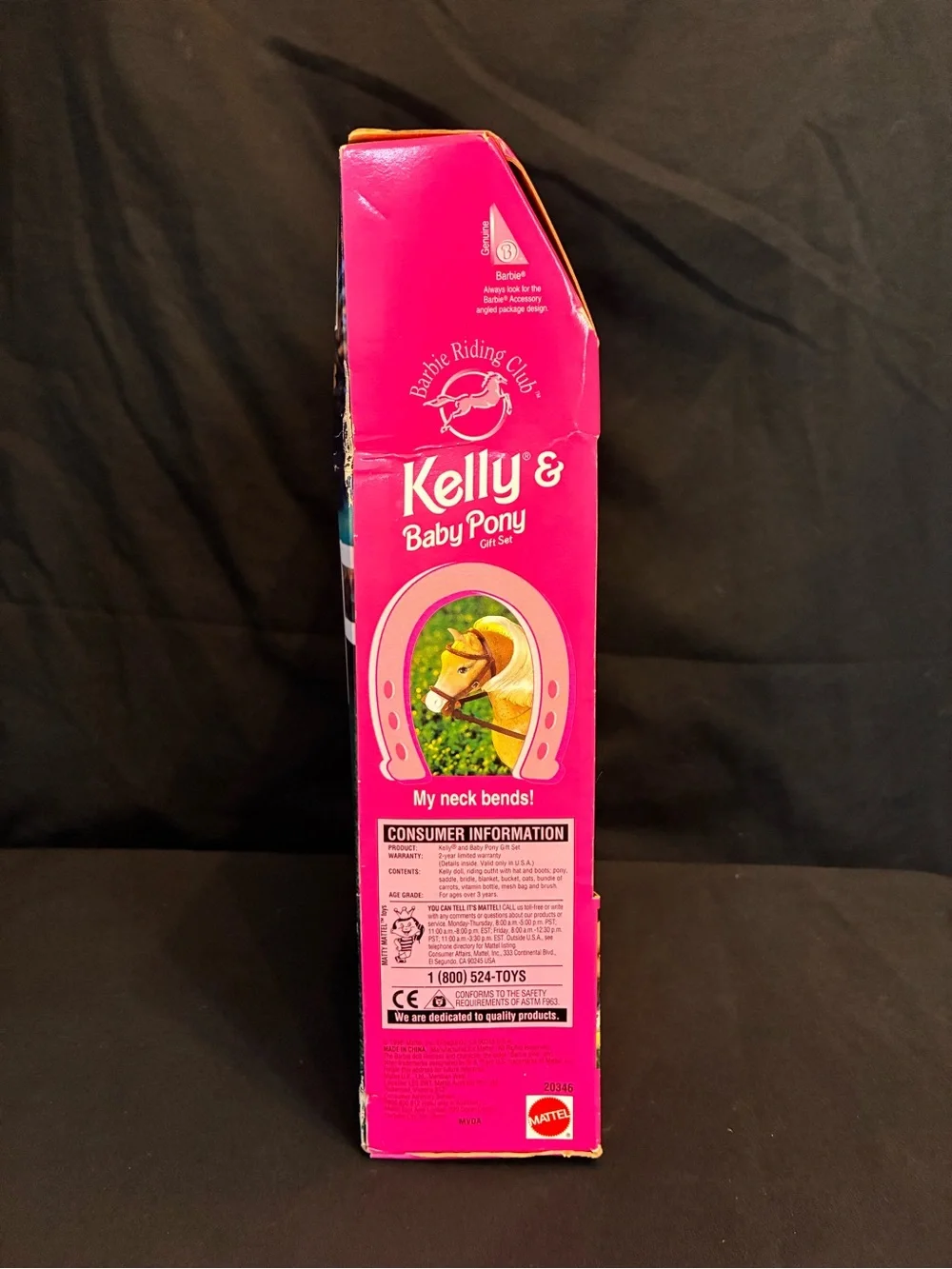 1998 Barbie Riding Club Kelly & Baby Pony Gift Set | NRFB
